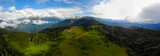 Kaçkar Mountains National Park, Badara Plateau and Kaçkar Mountains panorama view