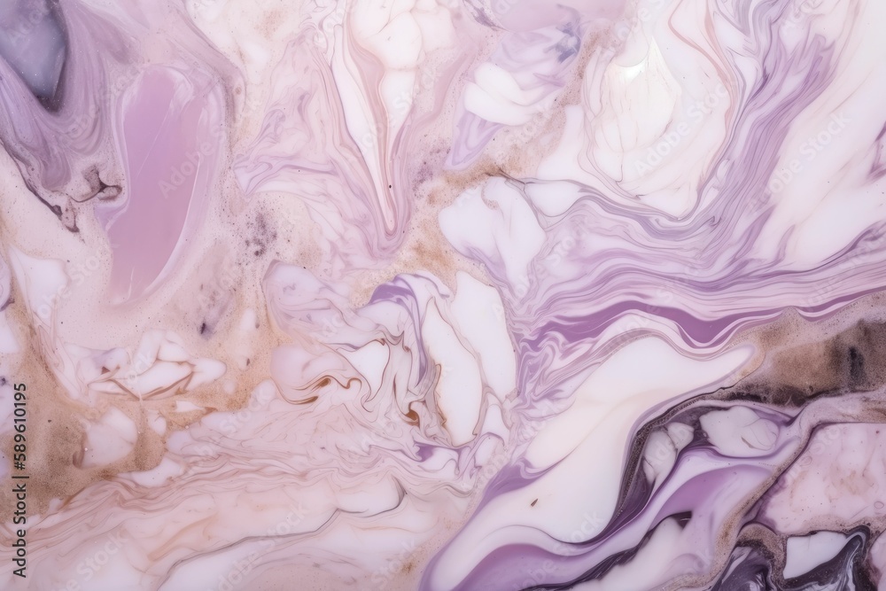 Luxury white and lilac marble background. Generative AI. Luxury white and lilac marble background. Generative AI.