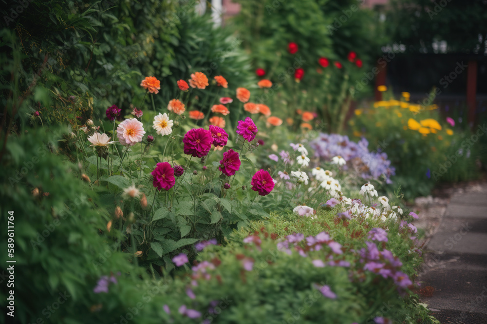 Yard flowers