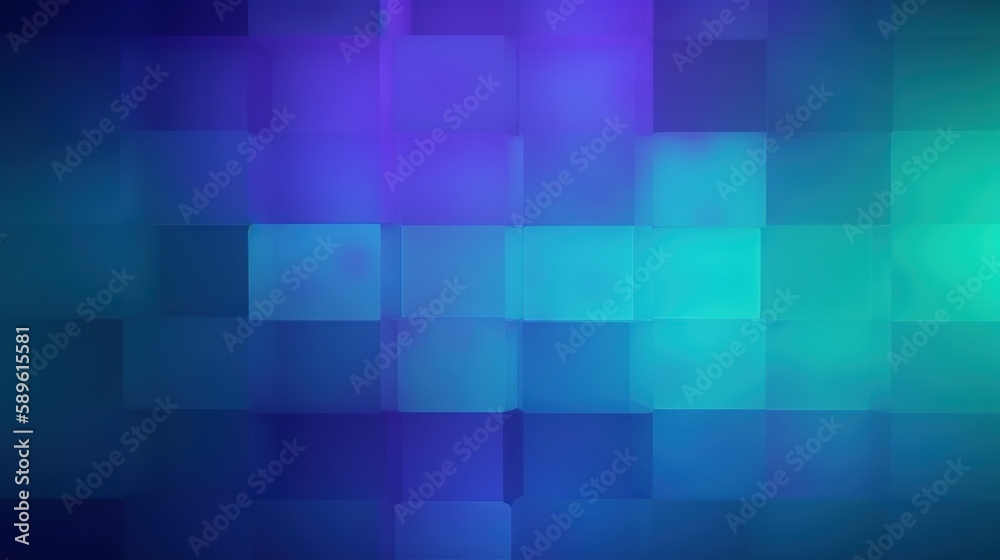 Abstract square pattern design background. Blue design