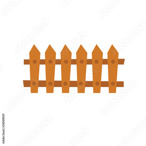 wooden fence