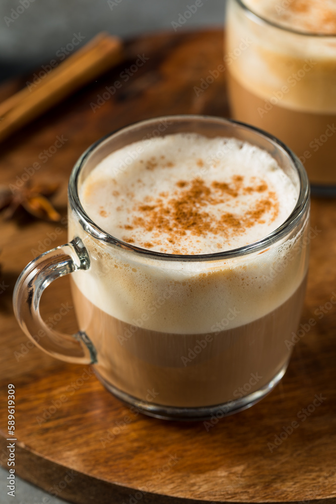 Warm Dirty Chai Latte