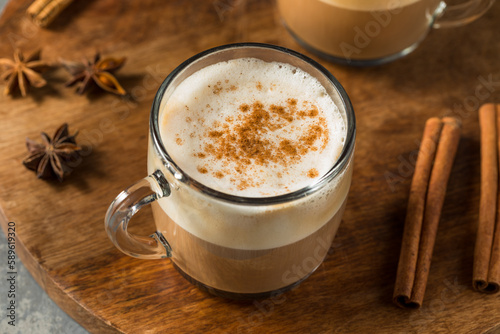 Warm Dirty Chai Latte