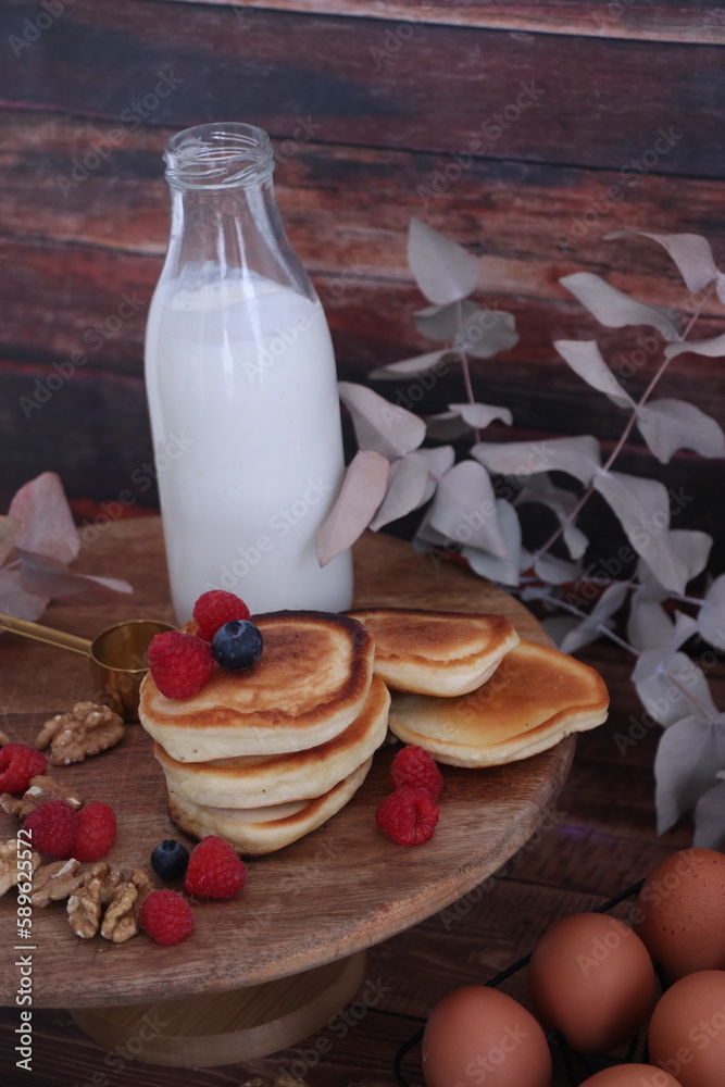breakfast with milk and cookies breakfast with milk and cookies