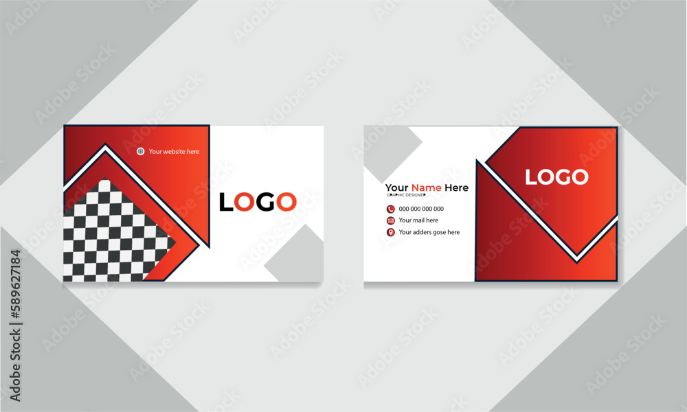 modern business card design . double sided business card design template . modern business card design . double sided business card design template .