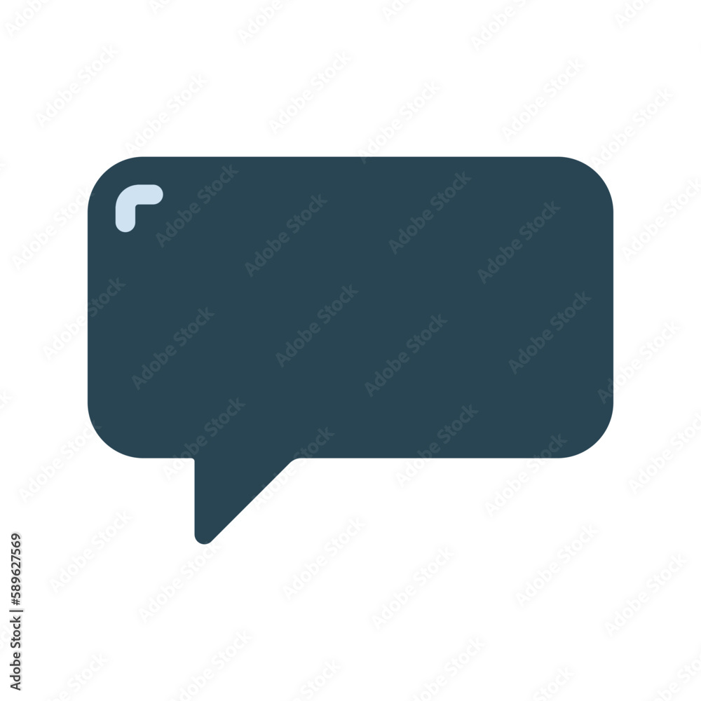 Speech Bubble icon. sign for mobile concept and web design. vector illustration Speech Bubble icon. sign for mobile concept and web design. vector illustration