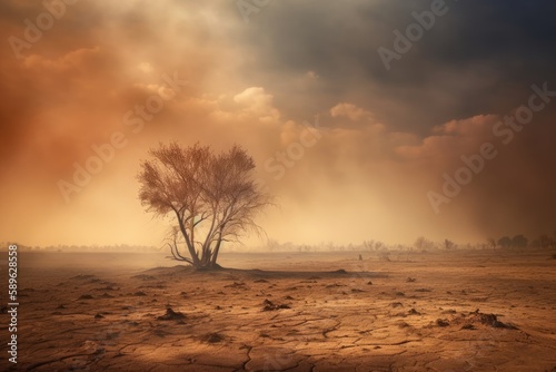 Drought Arid Areas  Global Warming Effect