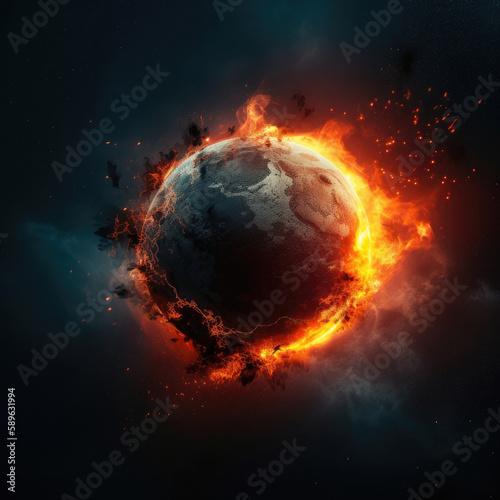 earth with fire