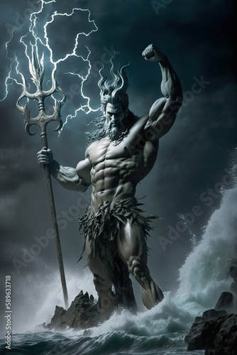 Poseidon and a thunder