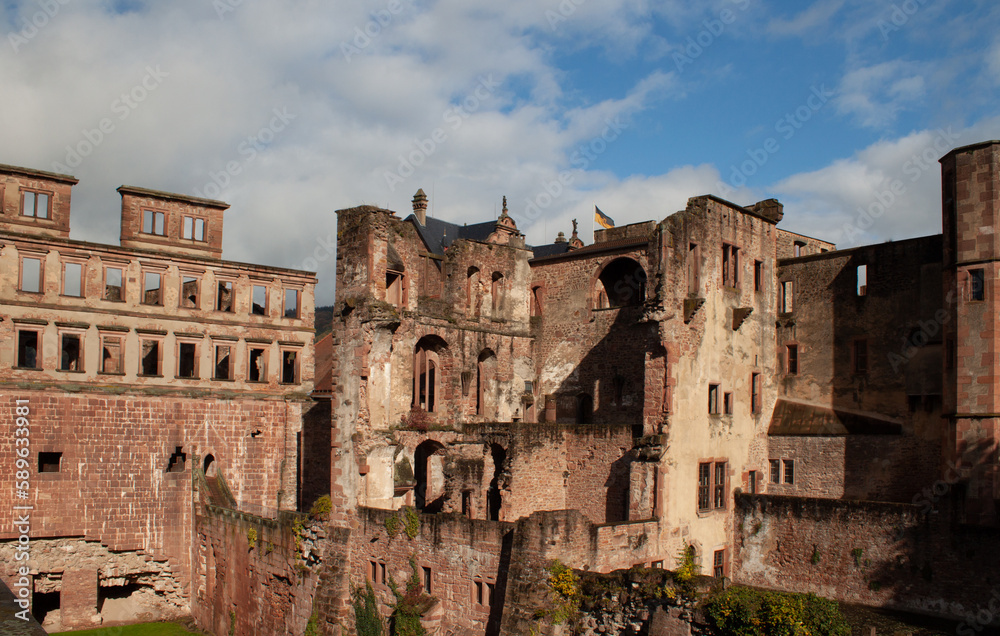 Ruins at Heidelberg