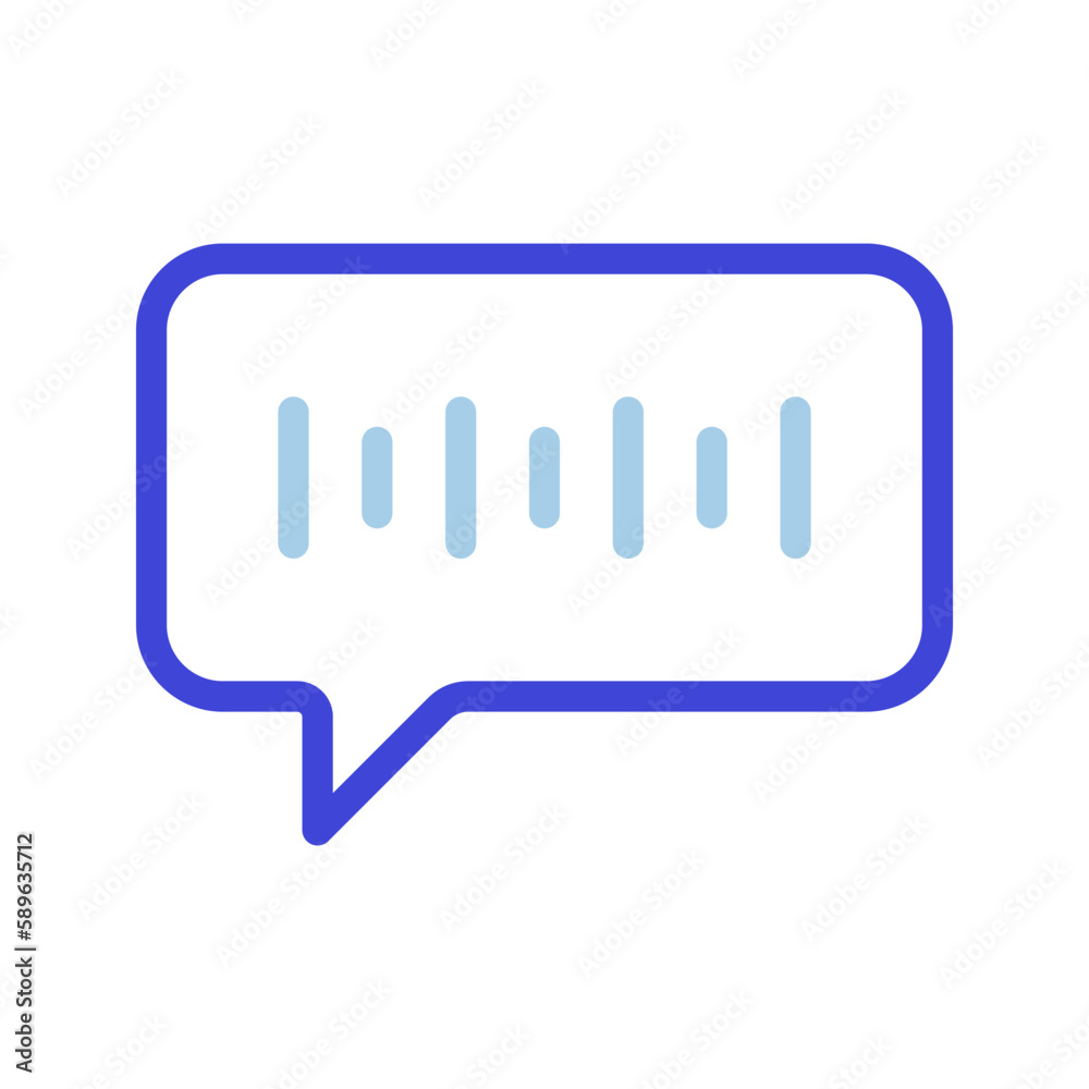 Audio Message icon. sign for mobile concept and web design. vector illustration Audio Message icon. sign for mobile concept and web design. vector illustration