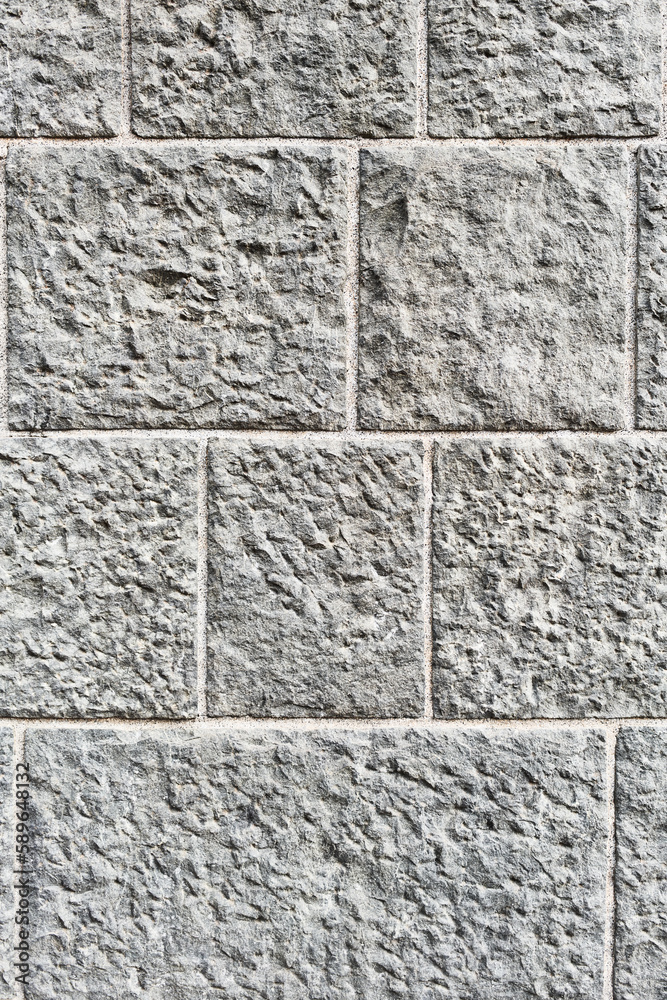 Fototapeta premium Texture of a white brick wall