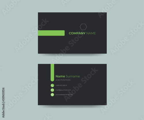 Business Card Design (ID: 589650156)
