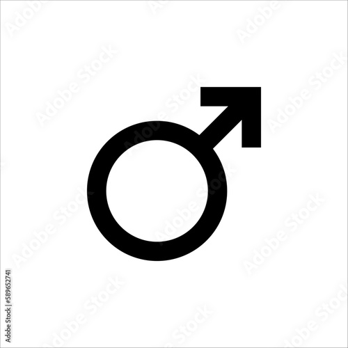 Gender. Male and Female. man and woman symbol vector illustration on white background. EPS 10