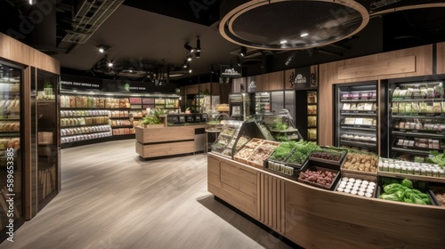 Green Retail: Eco-Friendly and Healthy Food Shopping Experience. Generative AI