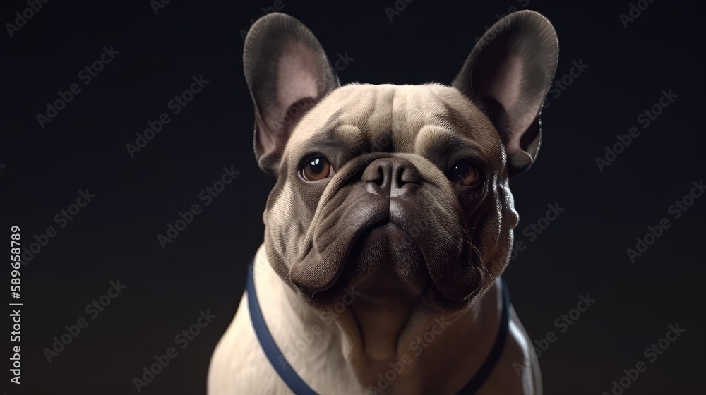  a french bulldog as a baseball player, character concept, 8k, Hyperrealistic, realistic, photographic, hairy, generative ai