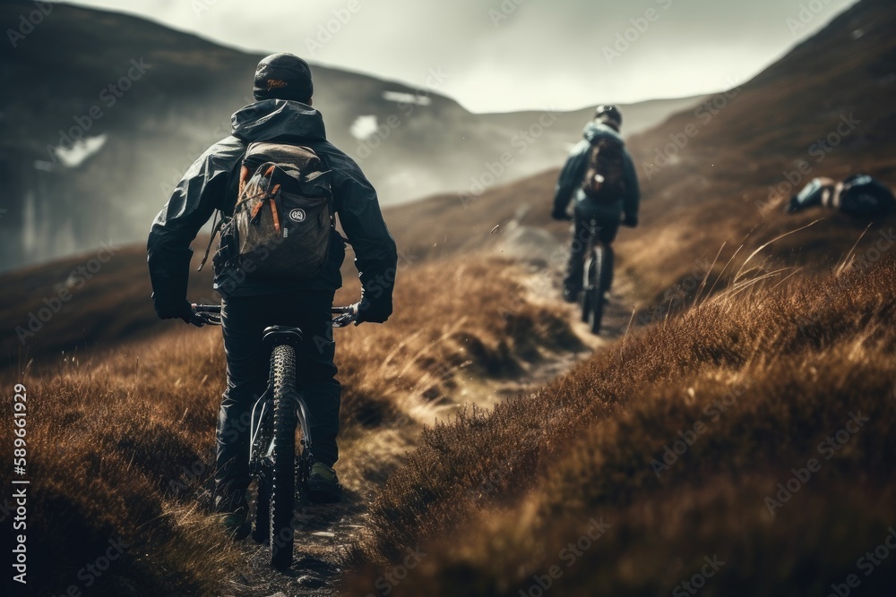 Discovering Adventure: Exploring Scenic Landscapes on Bikes and Enjoying Outdoor Sports and Activities. Generative AI Discovering Adventure: Exploring Scenic Landscapes on Bikes and Enjoying Outdoor Sports and Activities. Generative AI