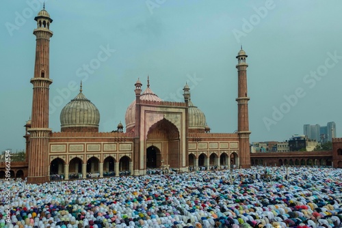 Ramadan Mubarak in Delhi, India photo