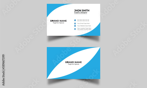 creative modern name card and business card modern black and white business card design Double-sided creative business card templete. Portrait and landscape orientetion.Horizontal and vertical layout.