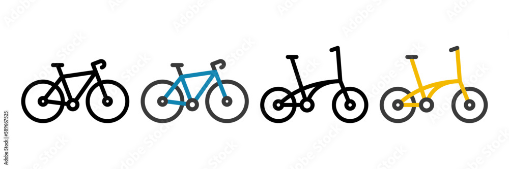 Bicycle icon. sign for mobile concept and web design. vector illustration Bicycle icon. sign for mobile concept and web design. vector illustration