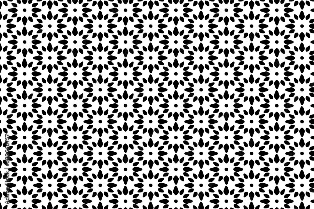 Seamless black and white geometric pattern. Tileable texture background. Seamless black and white geometric pattern. Tileable texture background.