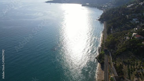 From the Mountains to the Sea: A Stunning Aerial Tour of Liguria