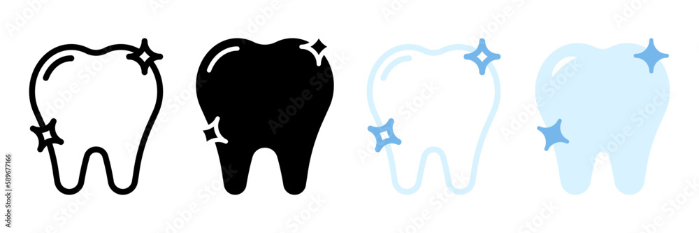 Tooth icon. Dentist sign for mobile concept and web design. vector illustration Tooth icon. Dentist sign for mobile concept and web design. vector illustration