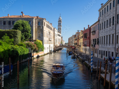 Obraz na płótnie Rio di San Lorenzo, Venice w salonie