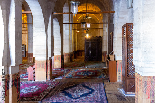 interior of the mosque