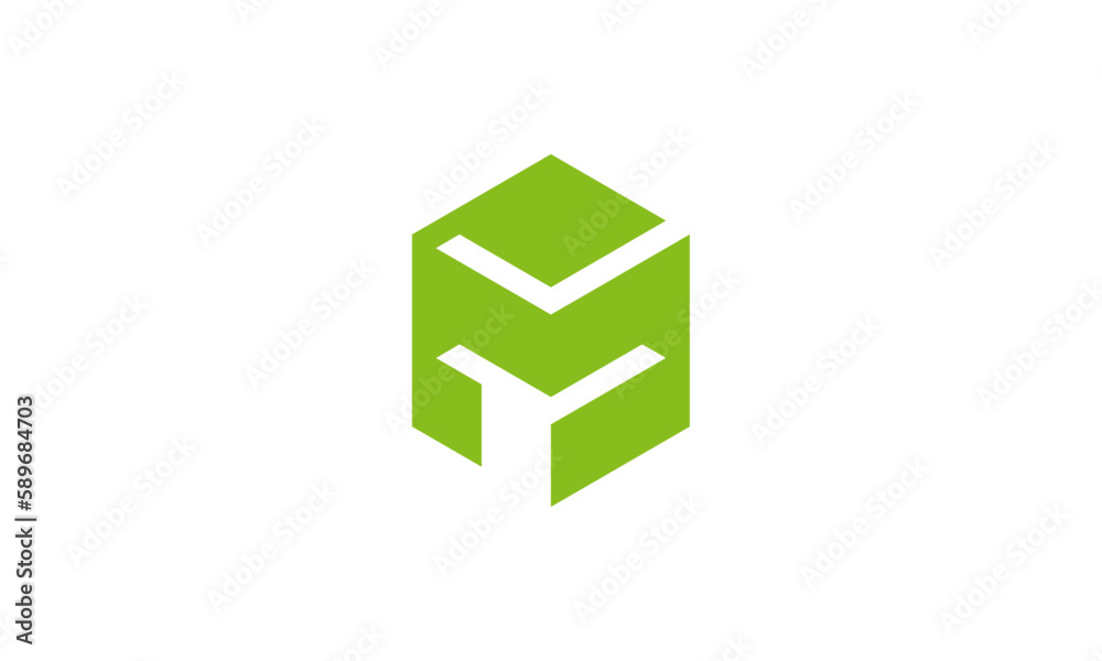 Creative Vector Illustration Business Logo Design. Hexagon Letter M and Letter S Combination Creative Vector Illustration Business Logo Design. Hexagon Letter M and Letter S Combination