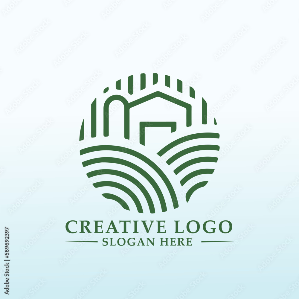 Logo for CBD Grower design