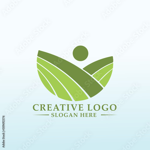 Logo for CBD Grower design