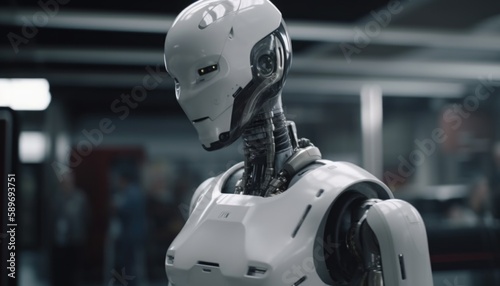 Humanoid robots with high technology, Generative Ai