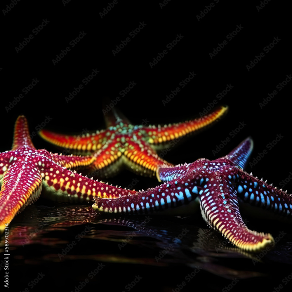Colorfull Starfishs