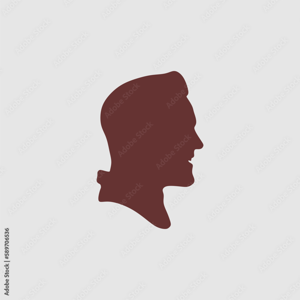 people head silhouette art vector