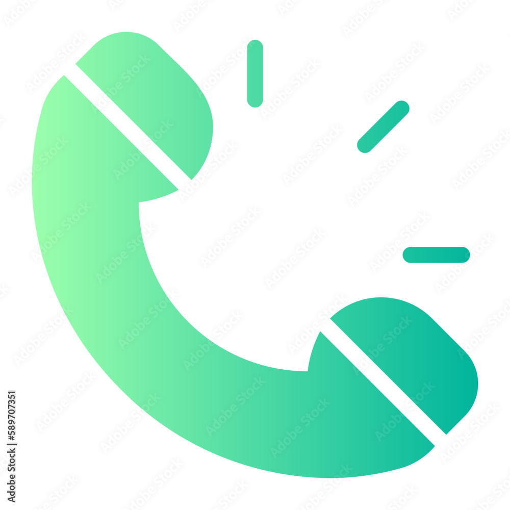 phone call gradient icon phone call gradient icon