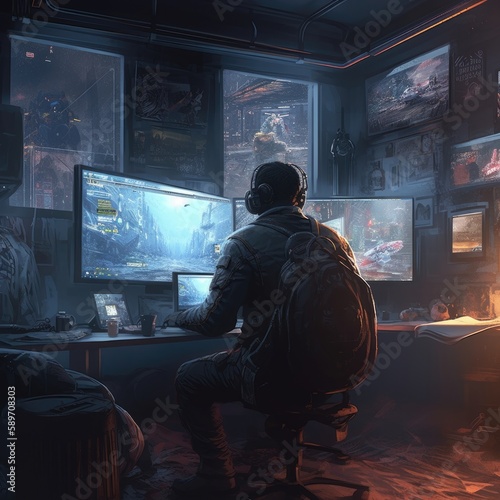 Gaming Art, Background, Wallpaper for Gamers