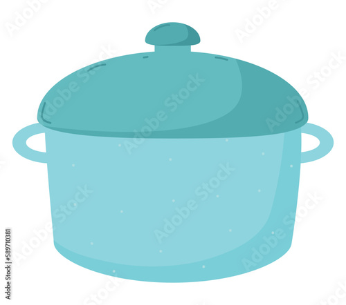 blue pot design