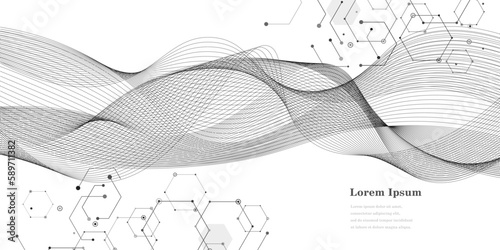 幾何学 抽象 遺伝子 科学 背景 透過