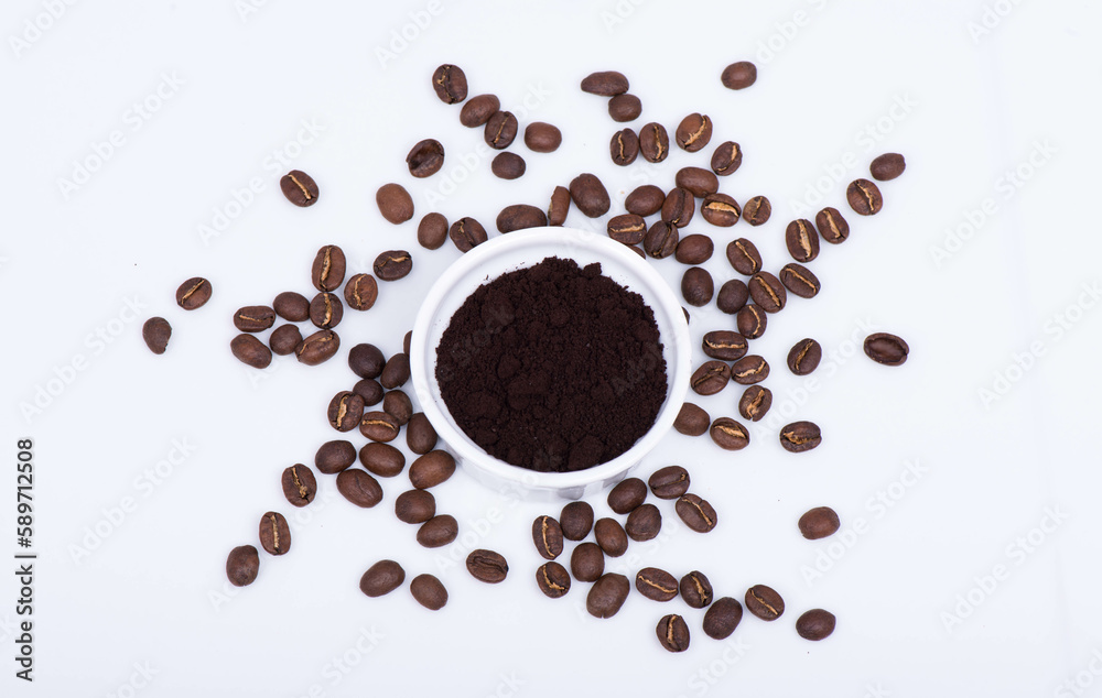 coffee beans in a cup coffee beans in a cup