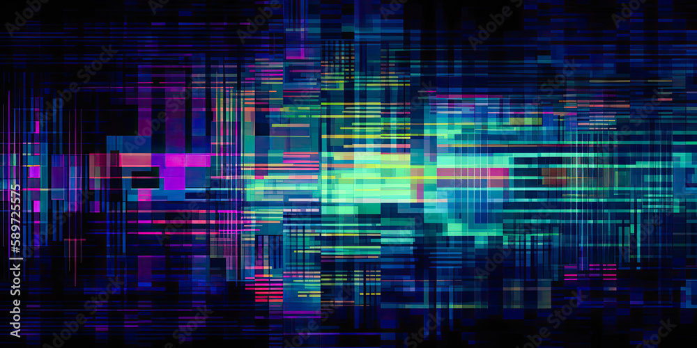 Digital backdrop illustration design futuristic background, generated AI, generated, AI