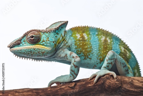 chameleon on a branch © krit