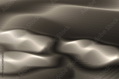 abstract black background with smooth lines in it and some smooth folds in it. Abstract black background luxury fabric texture. black silk satin fabric.