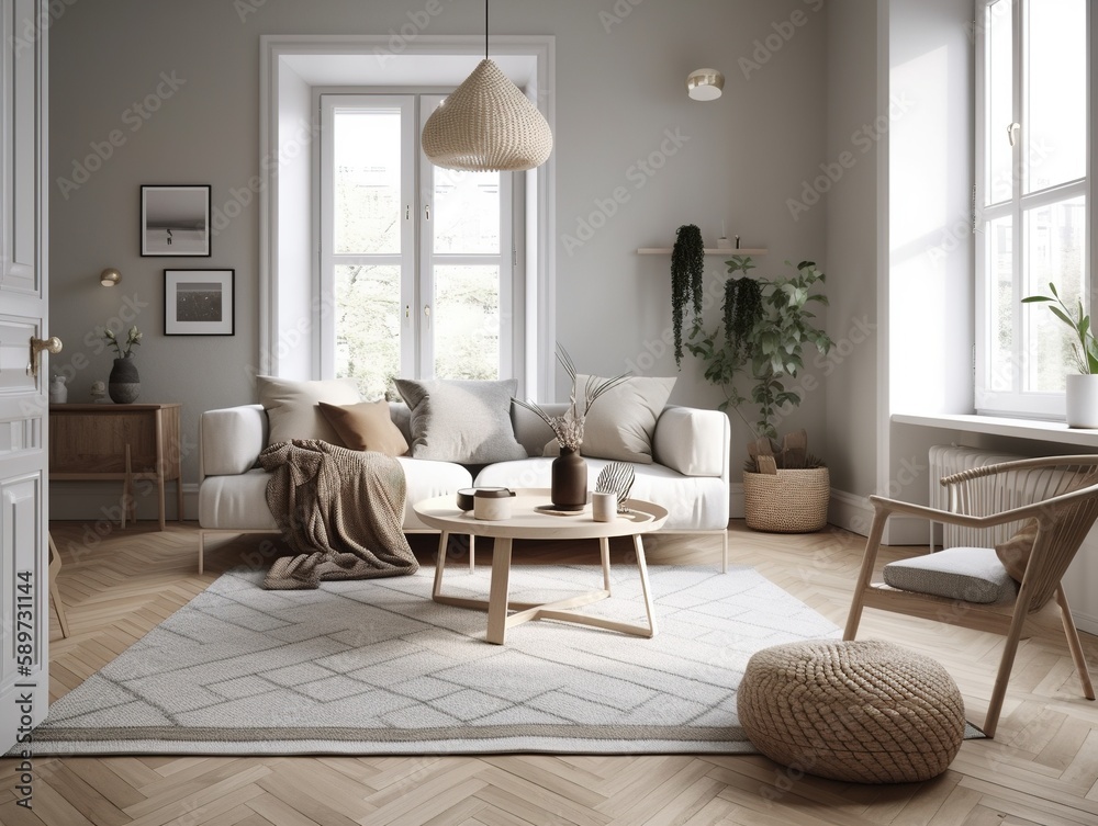 Fototapeta premium modern living room