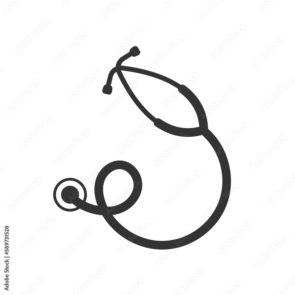 medical stethoscope of nurse and doctor to examine the patient's body medical stethoscope of nurse and doctor to examine the patient's body