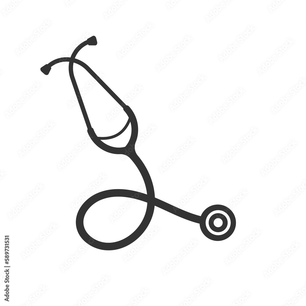 medical stethoscope of nurse and doctor to examine the patient's body medical stethoscope of nurse and doctor to examine the patient's body