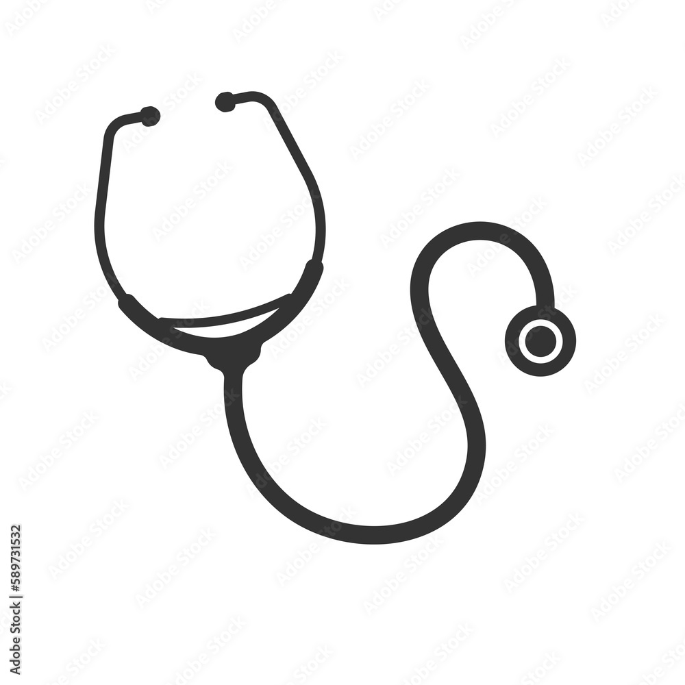 medical stethoscope of nurse and doctor to examine the patient's body medical stethoscope of nurse and doctor to examine the patient's body