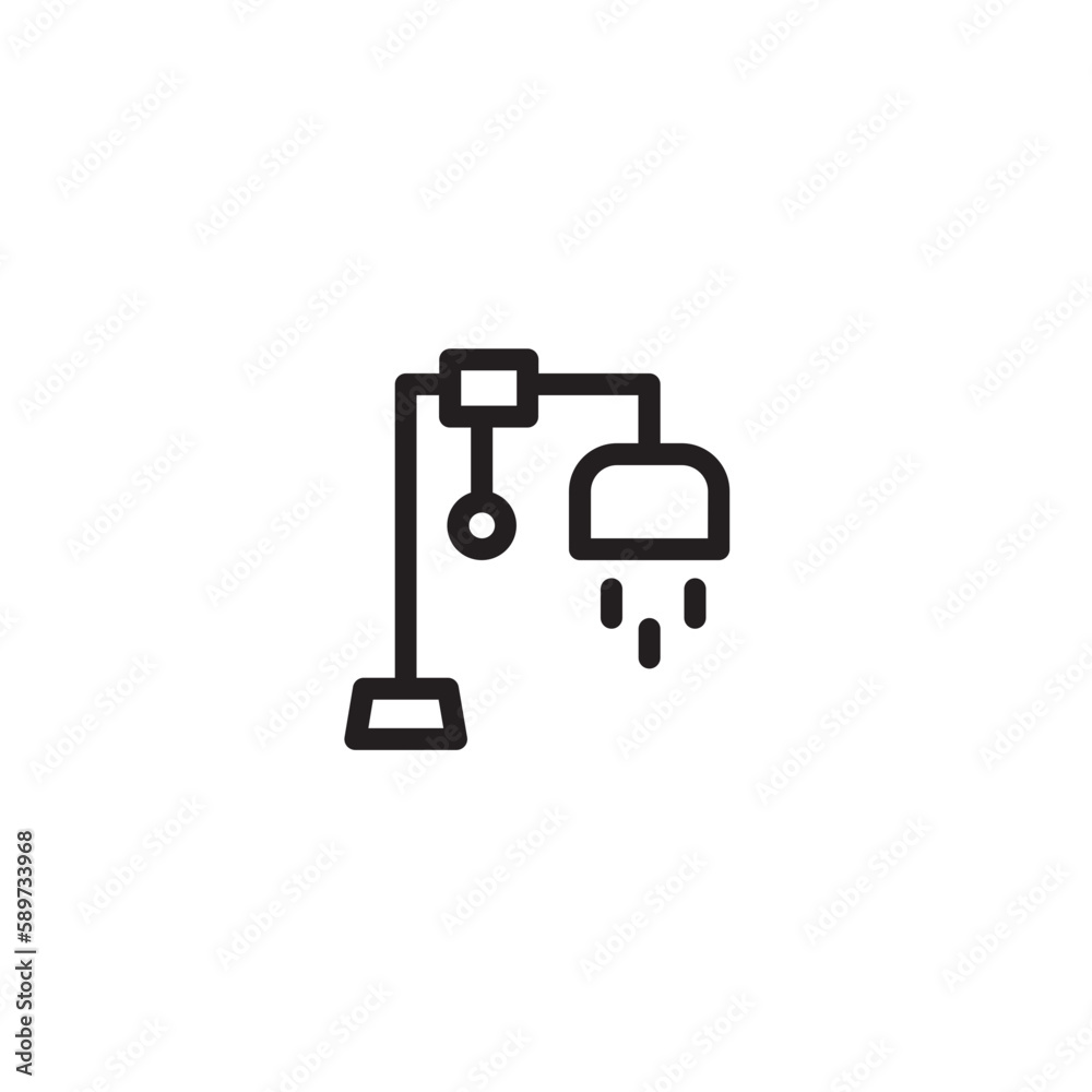 Spa Care Massage Outline Icon