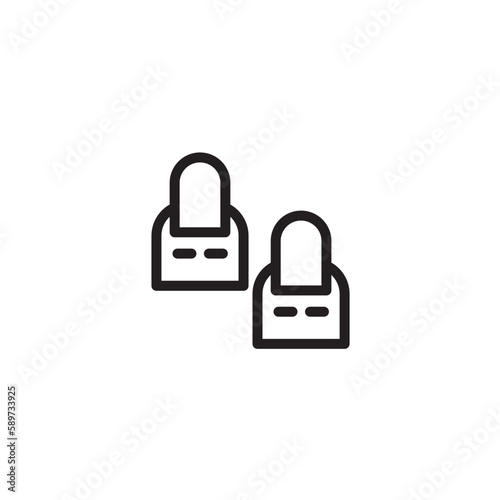 Shiner Nail Service Outline Icon