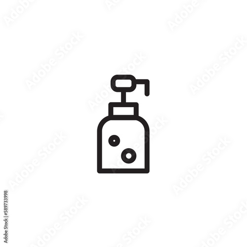 Spa Therapy Lotion Outline Icon